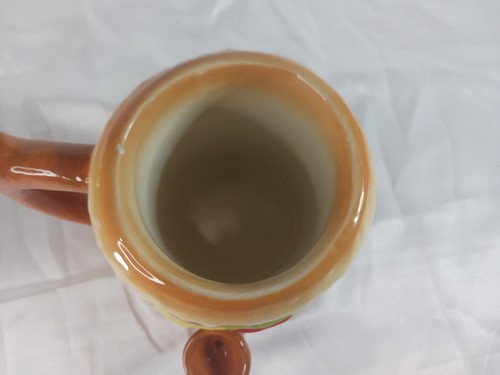 Taza de café de cerámica con forma de hamburguesa - Imagen 6 de 8