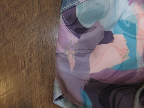 Athleta Girl's Multicolor Vivid Stroke 3" Shorts Sz L/12 - Picture 6 of 7