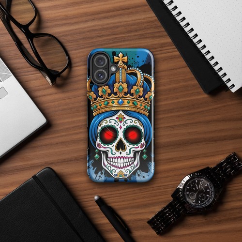 Sugar Skull Queen, MagSafe® tough case for iPhone® - Picture 11 of 13