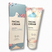 Glamfox Double Effect Retinol + Collagen Facial Cream - 2.82 oz - New In Box