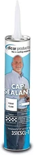 Dicor 351CSCL-1, Non-Sag HAPS Free Roof Sealant; 10.3 oz., Clear