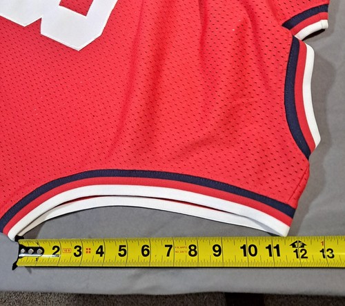 Nike NFL Los Angeles Clippers #3 Men Custom Red Mesh Sleek Jersey Length+ Large - Picture 12 of 13