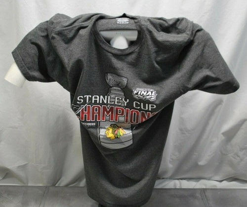 Reebok Chicago Blackhawks 2015 Stanley Cup Champions SZ M - Picture 3 of 3