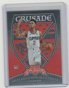 SHAI GILGEOUS-ALEXANDER 2018-19 CHRONICLES CRUSADE ROOKIE #565 OPTI CHROME RC