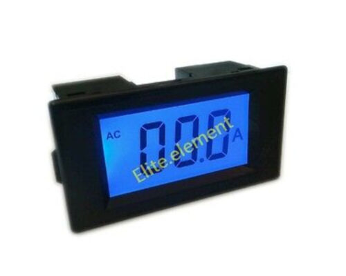 Medidor de corriente amperímetro AC 0-50A con transformador de corriente AC 110V 220V MZ - Imagen 2 de 9