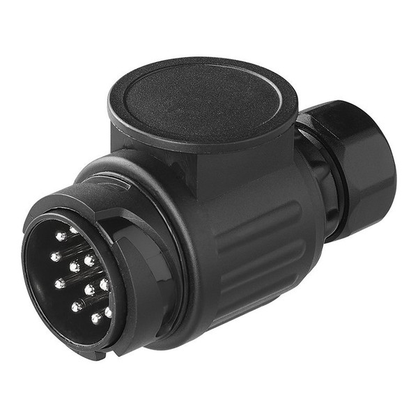 Stecker 13-Polig Kurz Pvc System Jaeger 9,6 Cm Mit Klemmverschluss-image