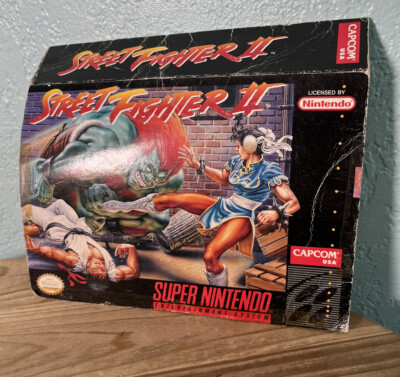 Super Nintendo Super Street Fighter 2 | Box Insert