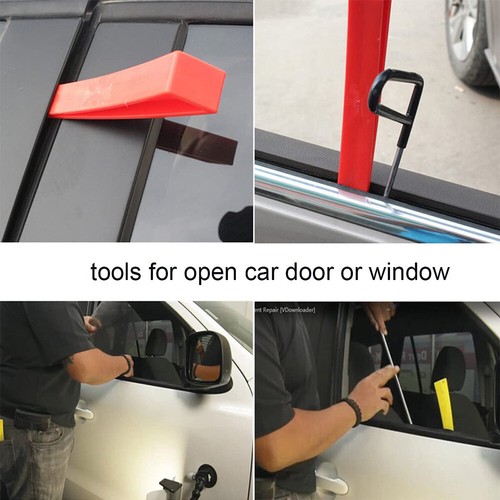Car Window Guard Felt Curve Wedge Clapboard Tool Paintless Dent Repair Kits - Picture 5 of 30