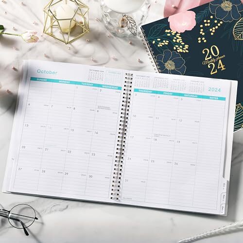 2024 Monthly Planner - 12 Monthly Planner/Calendar 2024, from Jan 2024 - Dec  - Bild 8 von 8