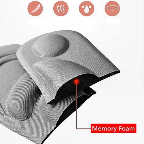 Unisex 4D Memory Foam Orthopaedic Shoe Insoles Pads Comfort Foot Feet Heel NEW - Picture 19 of 62