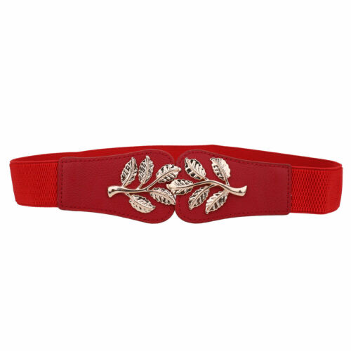 Women Elasticated Belt Stretch Classic Waist Belts Waistband Ladies Girls Dress - Picture 21 of 26