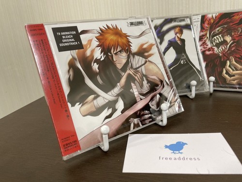 TV Animation BLEACH Original Soundtrack Vol.1-4 CDs Set of 4 Japanese - Picture 6 of 12