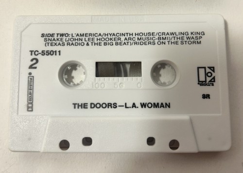 The Doors L.A. Woman 1988 Kassette TC-55011 in gutem Zustand! - Bild 4 von 5