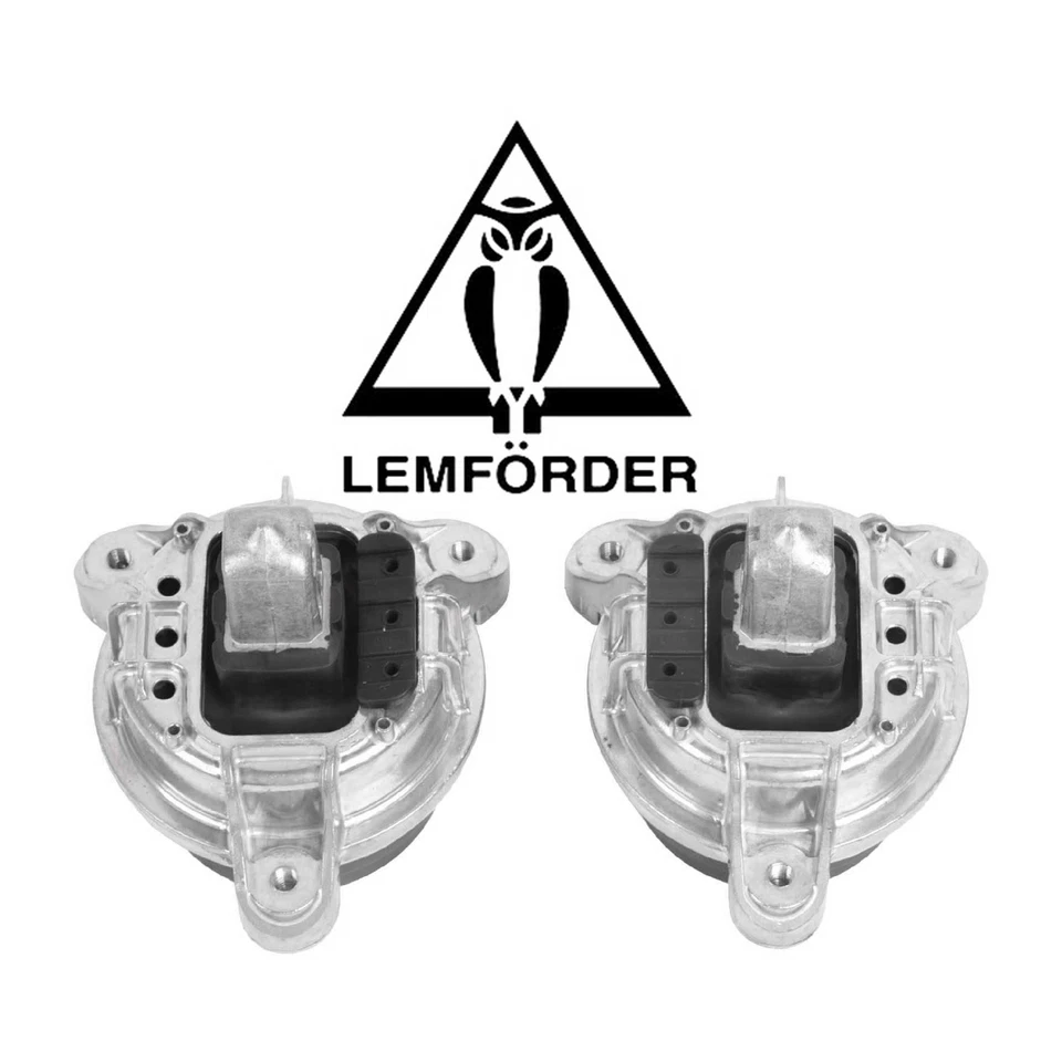 LEMFÖRDER 2 PIEZAS MONTAJE MOTOR DELANTERO L & R PARA BMW 740i 2010-2012, 740Li 3,0 L GAS Foto 2 de 4
