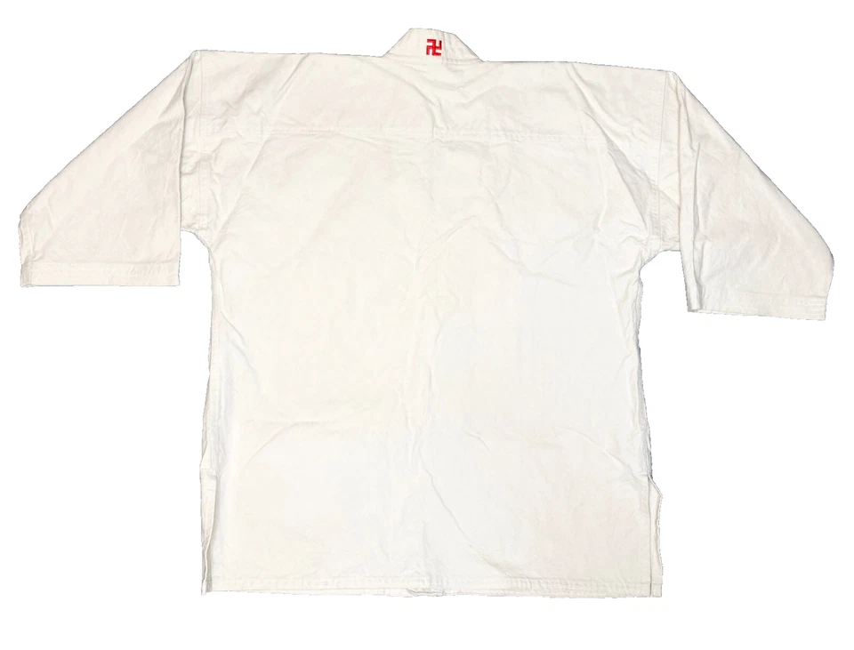 Top uniforme vintage años 70 Japón Shorinji Kempo Federación Manji Logo Sparring Gi Foto 2 de 4
