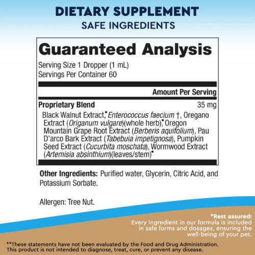 Dewormer for Dogs & Cats - Made in USA - Effective against Tapeworms Hookworms R - Picture 4 of 12