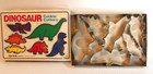Vintage Fox Run Set of 6 Metal Dinosaur Cookie Cutters NEW (MADE IN THE USA)