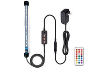 VARMHUS Submersible LED Aquarium Light,Fish Tank Light with 3 Stage Timer Auto T