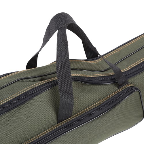 FDDL Portable Folding Fishing Rod Carrier Canvas Fishing Pole Tools Bag B2W4 - Picture 7 of 12