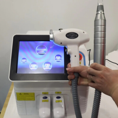 2In1 Pico Laser Tattoo Haar Flecken Entfernung Maschine 755NM 808NM 1064NM Diode