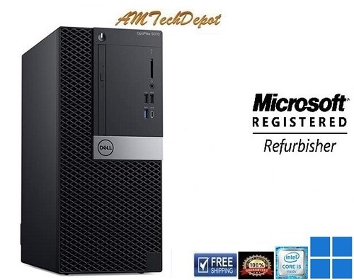 Dell Optiplex 5070 MT Intel Core i5-9500 3.4Ghz 32GB 512GB SSD Win11 Pro 64-bit - Picture 3 of 4