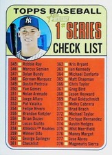 2018 Topps Heritage #361 AARON JUDGE Checklist NY YANKEES              FREE SHIP