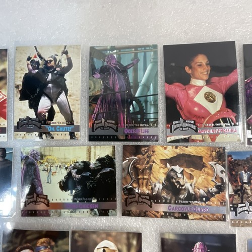 Mighty Morphin Power Rangers 1995 Saban Fleer 26 Trading Card Lot - Picture 4 of 15