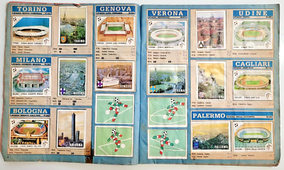 Panini ITALIA '90 World Cup 1990 Sticker Album 100 Complete for