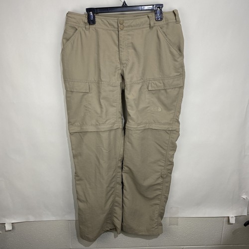 Nylon Convertible Cargo Pants Khaki 