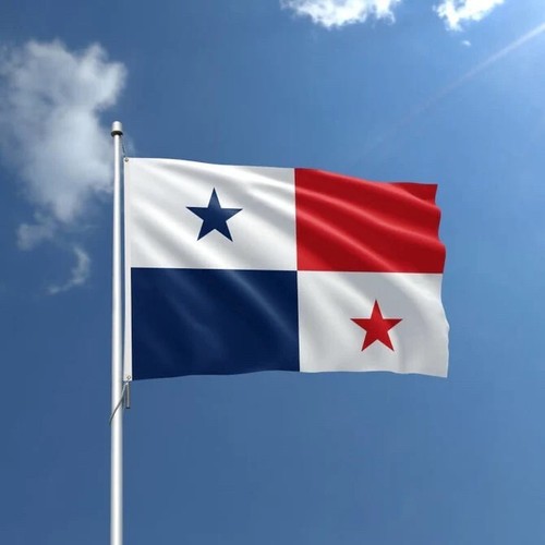 Panama Flag Set 4×6 ft & 12×18 in Double‑Sided Polyester Flags Indoor/Outdoor - Picture 1 of 3