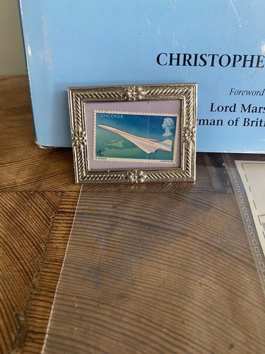 The Concorde Story – Paper cutting – framed Stamp - 第 2/4 張圖片