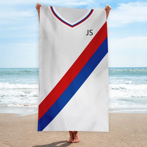 Crystal Palace - 1 978 - HOME Shirt Towel - Personalised Retro Beach Towel - Picture 3 of 12