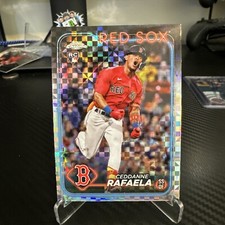 Ceddanne Rafaela RC 2024 Topps Chrome - X-Fractor - #118 -  Boston Red Sox