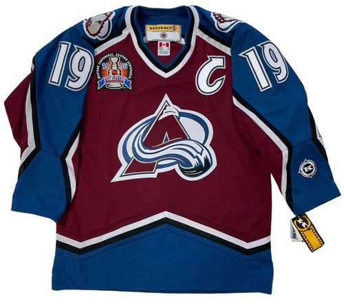 JOE SAKIC COLORADO AVALANCHE 1996 STANLEY CUP KOHO JERSEY MEDIUM - Picture 1 of 5