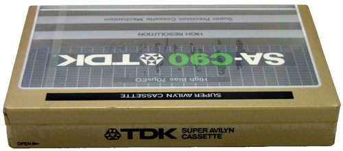 TDK SA 90 CHROM TYP II LEER AUDIOKASSETTENBAND (1979) SELTEN NEU UND VERSIEGELT - Bild 5 von 7
