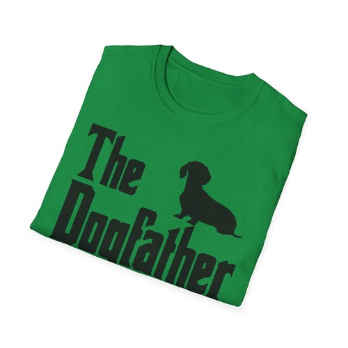 The Dogfather T-Shirt,  Funny Dog Shirt, Dog Lover Gift, Dachshund Shirt, Unisex - Bild 47 von 91
