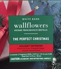 “THE PERFECT CHRISTMAS” Wallflower Refills X 2. Bath & Body Works SHIPS FREE!!!