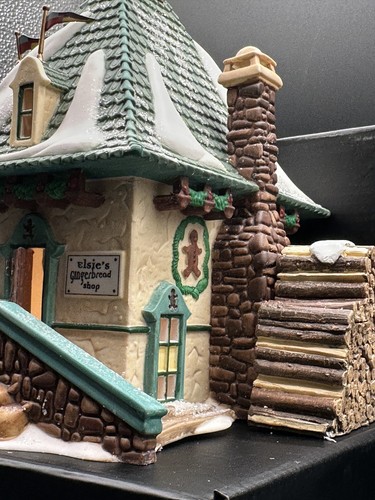 Dept. 56 "Elsie's Gingerbread House" North Pole Series (Read Description —— ) - Picture 8 of 23