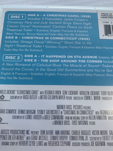 TCM Greatest Classic Films Collection Holiday (Reginald Owen, Christmas, OOP) - Picture 4 of 8
