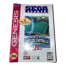 VIDEO GAME Sega Genesis College Football's National Championship II (1995)