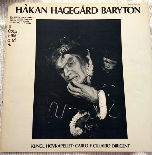 Hakan Hagegard: Baryton. - Picture 5 of 6