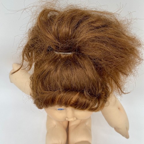 Vintage 1978 1982 Cabbage Patch Girl Doll Auburn Hair Blue Eyes #16 Head READ - Picture 10 of 10