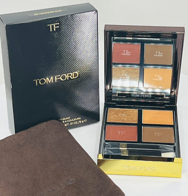 Tom Ford Eye Color Quad 26 Leopard Sun 0.31 oz New In Box