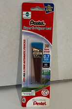 Pentel Super Hi-Polymer Pencil Lead 0.7 mm 30 pcs count HB, NEW