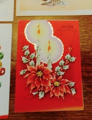 4 VINTAGE GREETING CARDS FROM 1947 {09} - Picture 8 of 8
