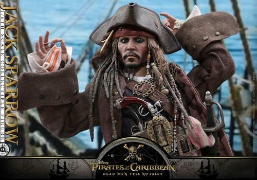 Jack Sparrow Hot Toys DX15 Pirates of the Caribbean Dead Men Tell No Tales 1/6 - Picture 6 of 9