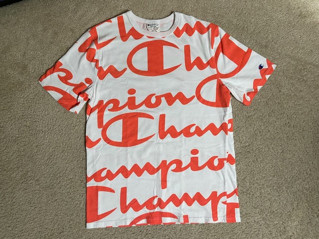 champion all over print shirt