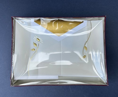 ARTCO Fine Paper 50 Blank Wedding Announcement W/50 In/Out Envelopes NIB #01011 - Picture 6 of 10