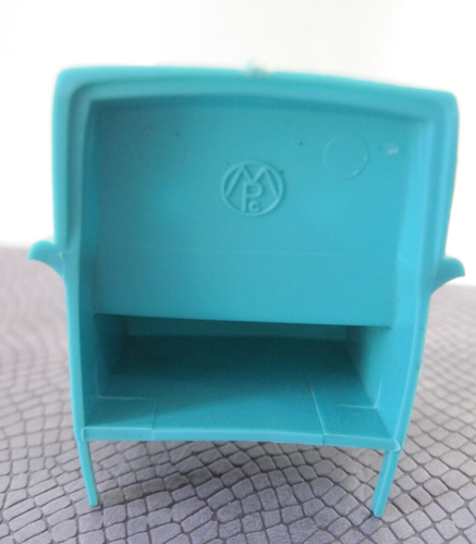 MPC Miniature Dollhouse Livingroom Completer Furniture/Lamps 1:18 1950's Plastic - Picture 6 of 6