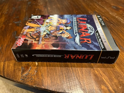 Lunar Silver Star Harmony Premium Edition Sony PSP - Complete CIB - Picture 2 of 13